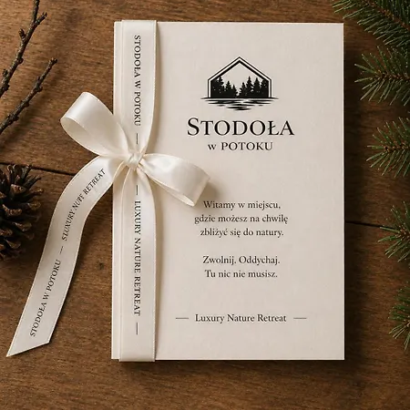 Villa Stodola W Potoku - Luksusowa Otoczona Strumieniem Z Linia Brzegowa 120 M- *