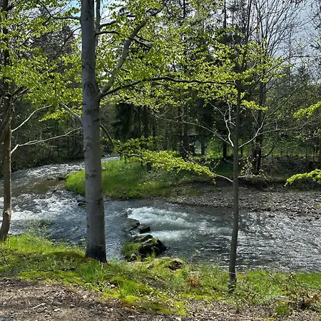 Stodola W Potoku - Luksusowa Otoczona Strumieniem Z Linia Brzegowa 120 M-